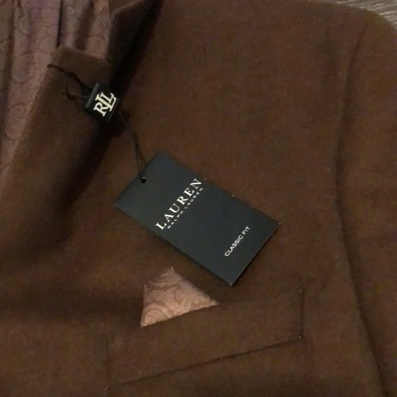 Lauren Ralph Lauren Rich Brown Men's Blazer